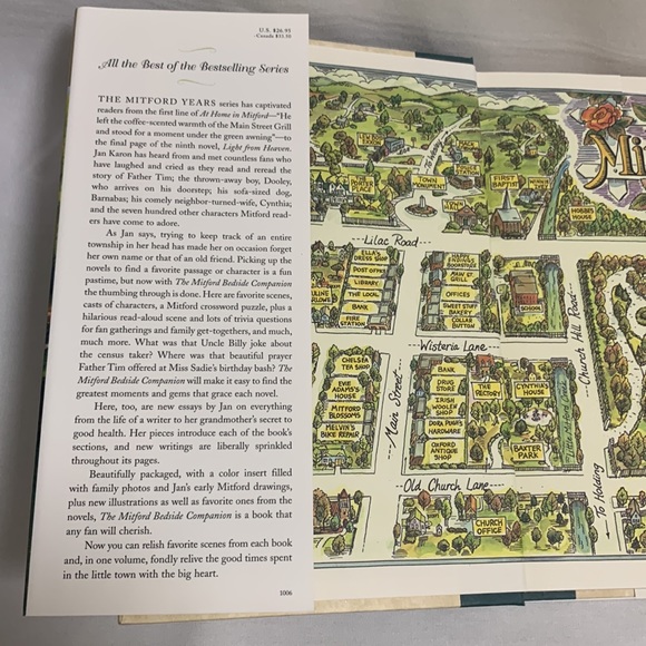 New Hardcover Book:  The Mitford Bedside Companion by Jan Karon - Picture 4 of 6